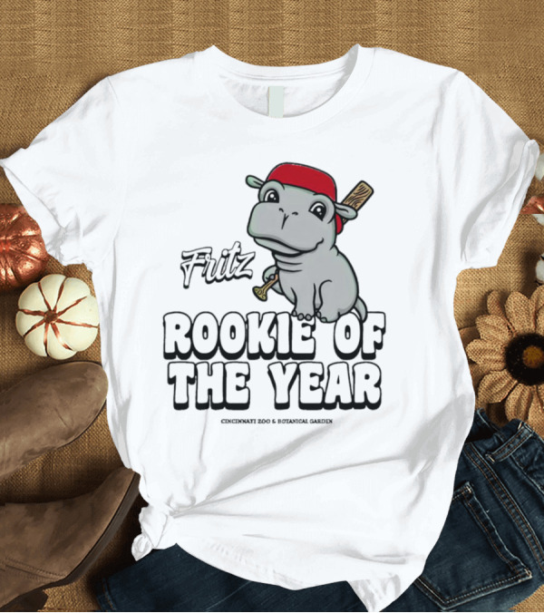 T-Shirt: Fritz Rookie of the Year Cincinnati Zoo Botanical Garden T-Shirt Fritz Rookie of the Year Cincinnati Zoo Botanical Garden T-Shirt