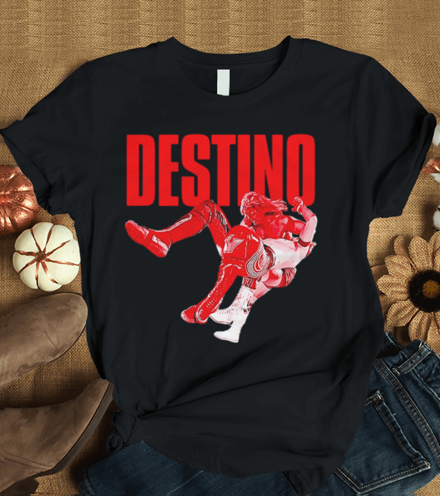DESTINO Tetsuya Naito Wrestling Finishing Move T-Shirt