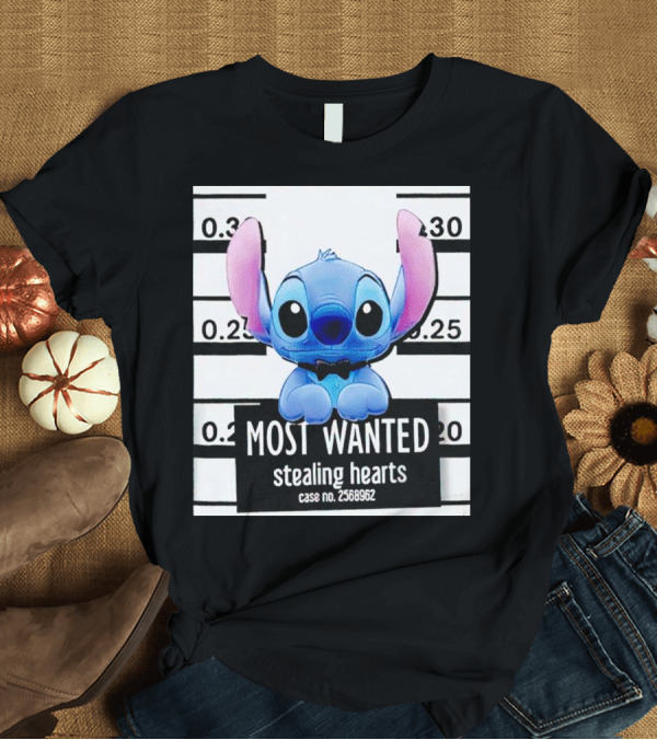 T-Shirt: Stitch Most Wanted Stealing Hearts Case No. 2568962 T-Shirt Stitch Most Wanted Stealing Hearts Case No. 2568962 T-Shirt