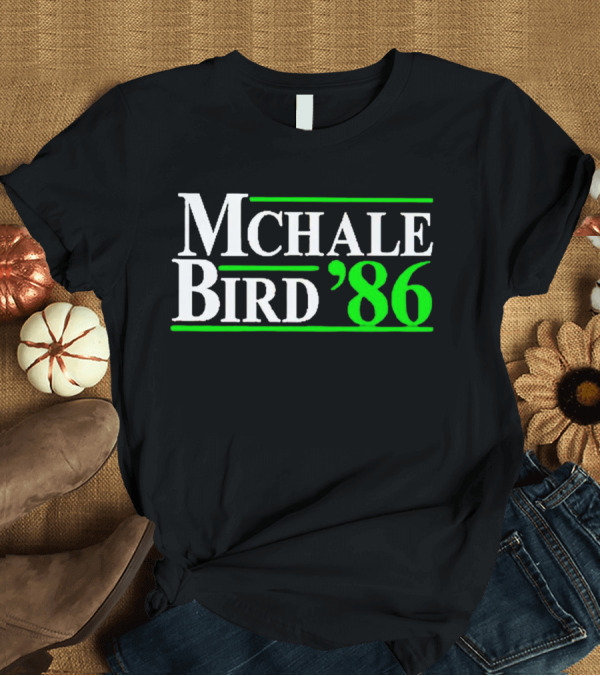 T-Shirt: Mchale Bird '86 NBA Boston Celtics Duo T-Shirt Mchale Bird '86 NBA Boston Celtics Duo T-Shirt