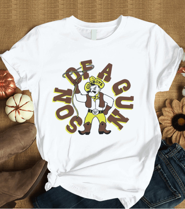 T-Shirt: Cowboys Son of a Gun Pistol Pete T-Shirt Cowboys Son of a Gun Pistol Pete T-Shirt