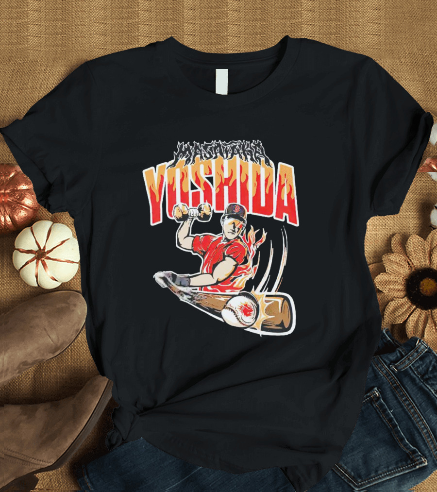 Masataka Yoshida Baseball Fireball Swinging Athlete T-Shirt