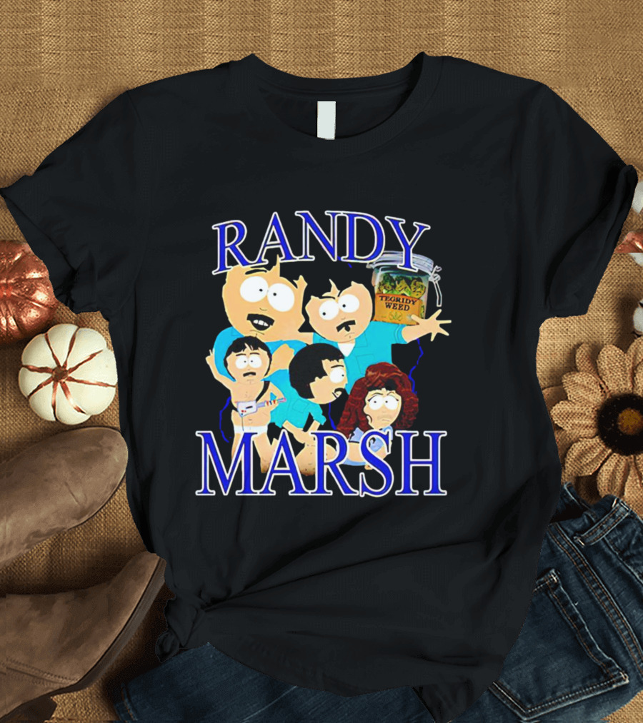 Randy Marsh Tegridy Weed South Park Fan T-Shirt