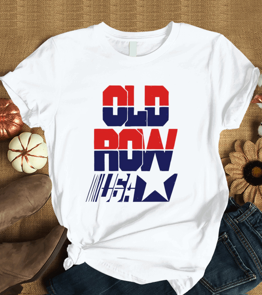 Old Row USA Vintage Star and Stripes T-Shirt