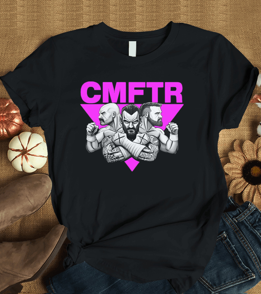 CMFTR Wrestling Trio Hal Haney T-Shirt