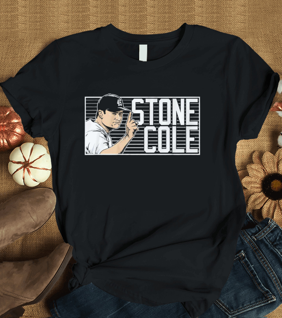 Gerrit Cole Stone Cole New York Yankees 45 T-Shirt