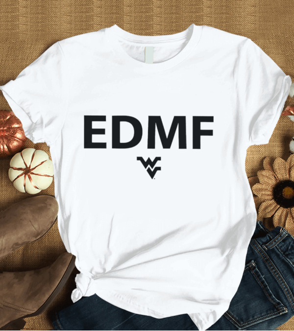 T-Shirt: West Virginia Mountaineers EDMF WVU T-Shirt West Virginia Mountaineers EDMF WVU T-Shirt