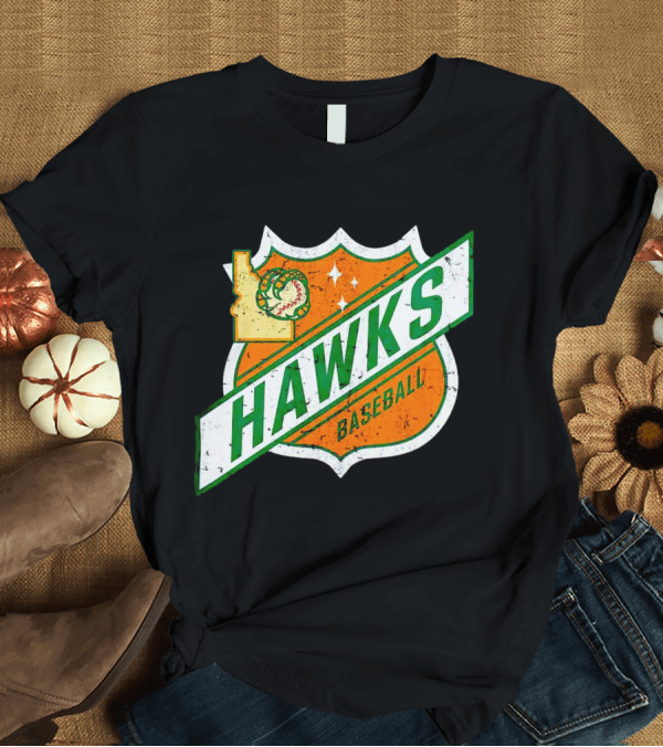 T-Shirt: Hawks Baseball Idaho Highway Shield T-Shirt Hawks Baseball Idaho Highway Shield T-Shirt