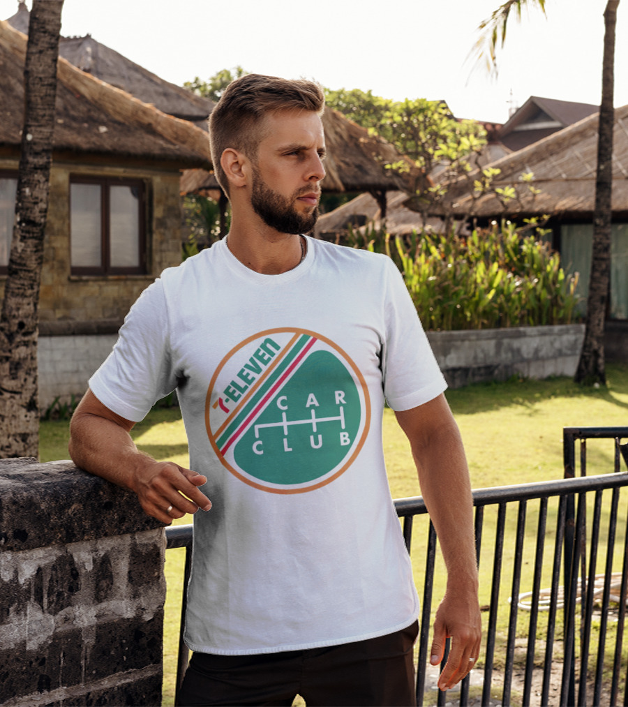 7-Eleven Car Club Gear Shift T-Shirt