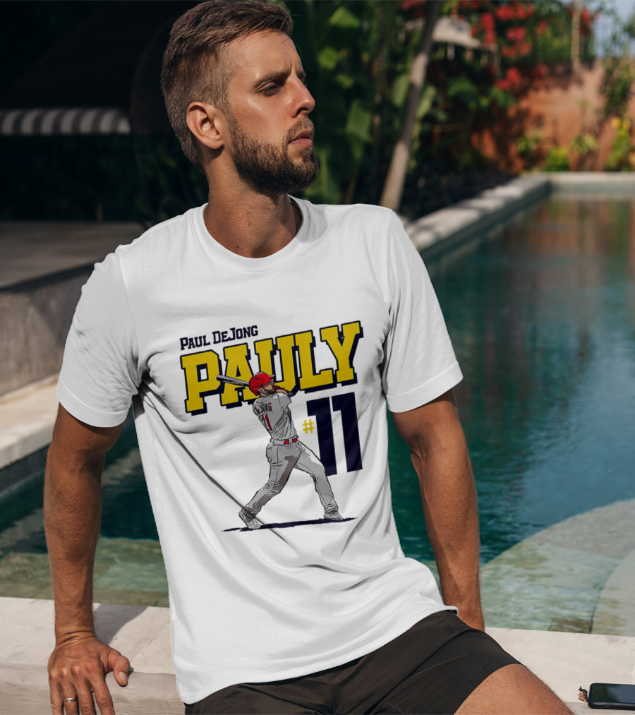 Paul DeJong Pauly #11 St. Louis Cardinals Baseball T-Shirt