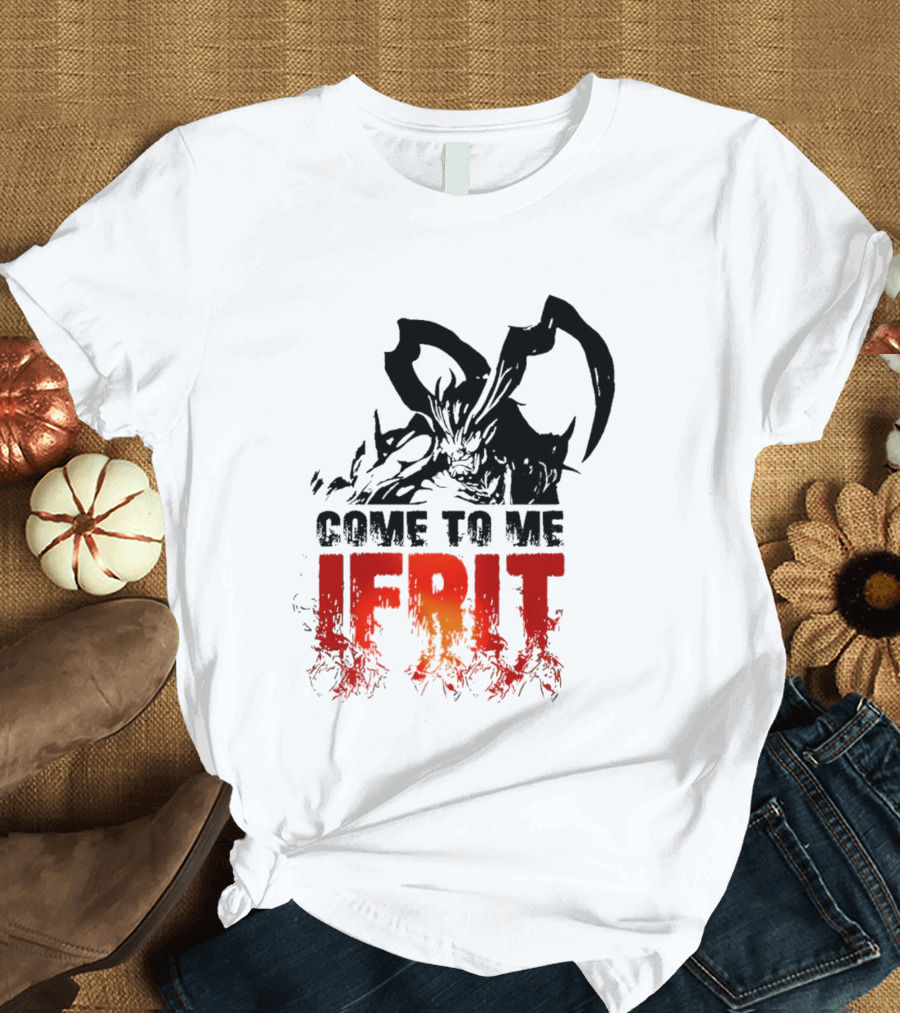Come To Me Ifrit Fantasy Demon T-Shirt