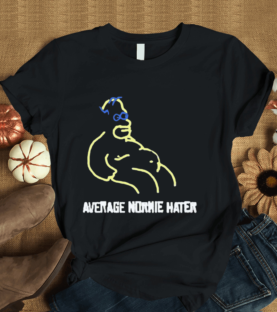 Average Normie Hater Simpsons Meme Homage T-Shirt