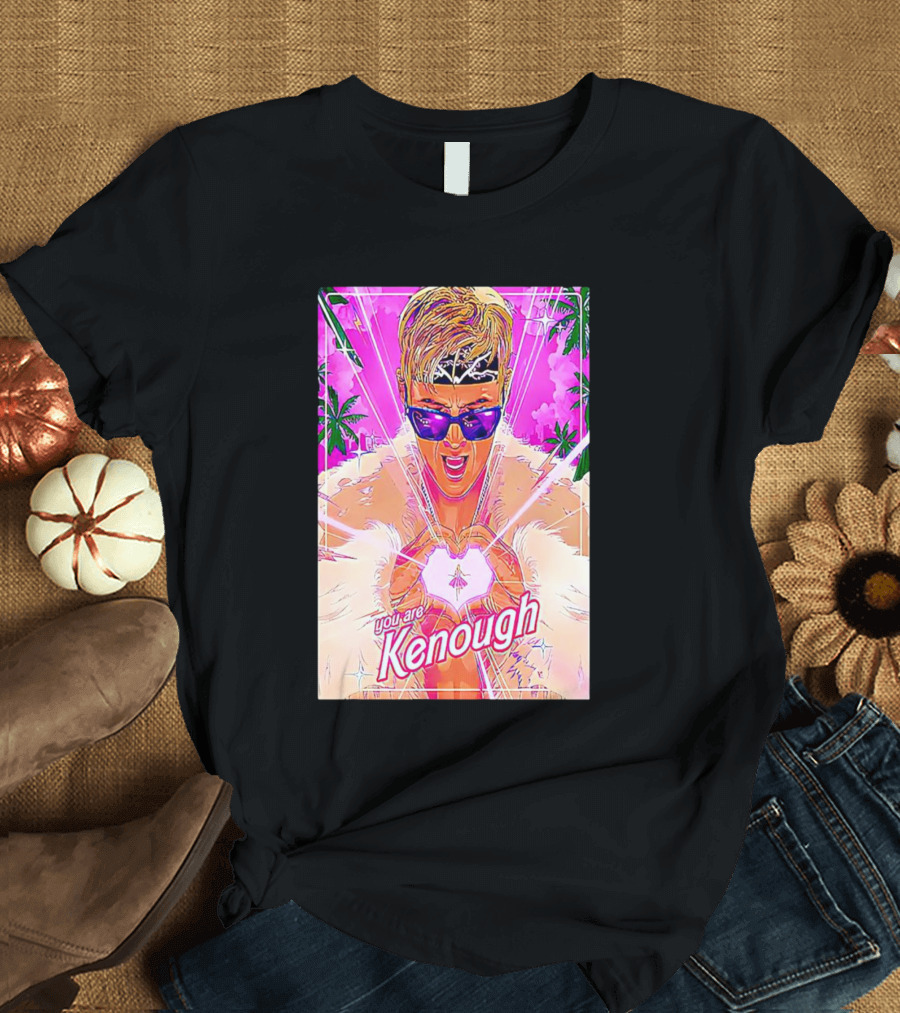 Barbie You Are Kenough Retro Tropical Vibes Ken Power T-Shirt
