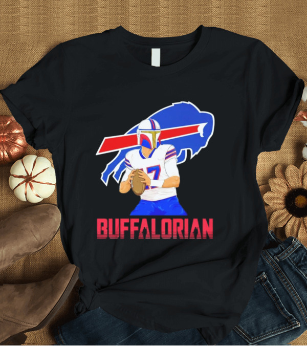 T-Shirt: Bufflaorian Buffalo Bills Football Player with Buffalo T-Shirt Bufflaorian Buffalo Bills Football Player with Buffalo T-Shirt