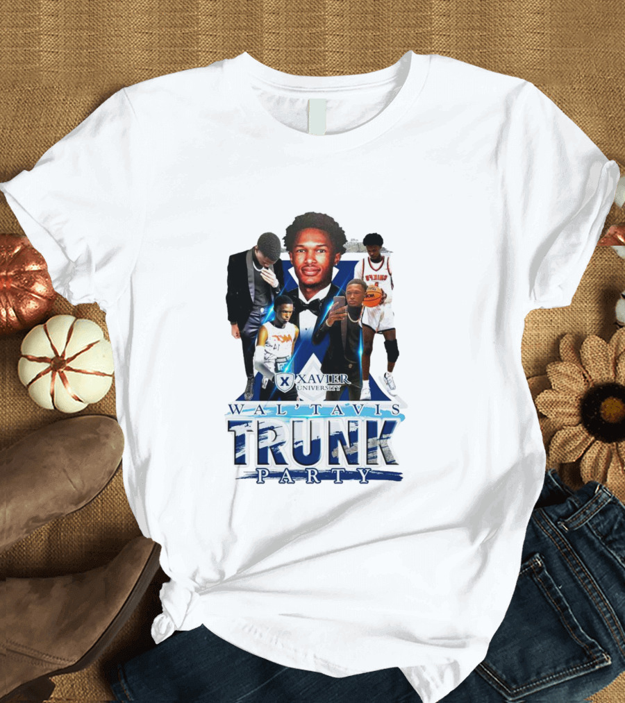 Xavier University Wal’ Tavis Trunk Party Basketball T-Shirt