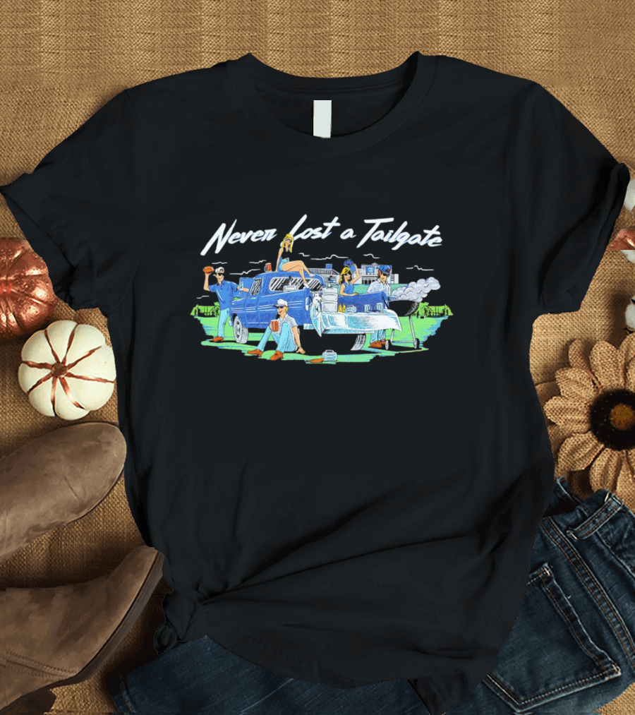 Never Lost a Tailgate Kentucky Wildcats Lexington T-Shirt