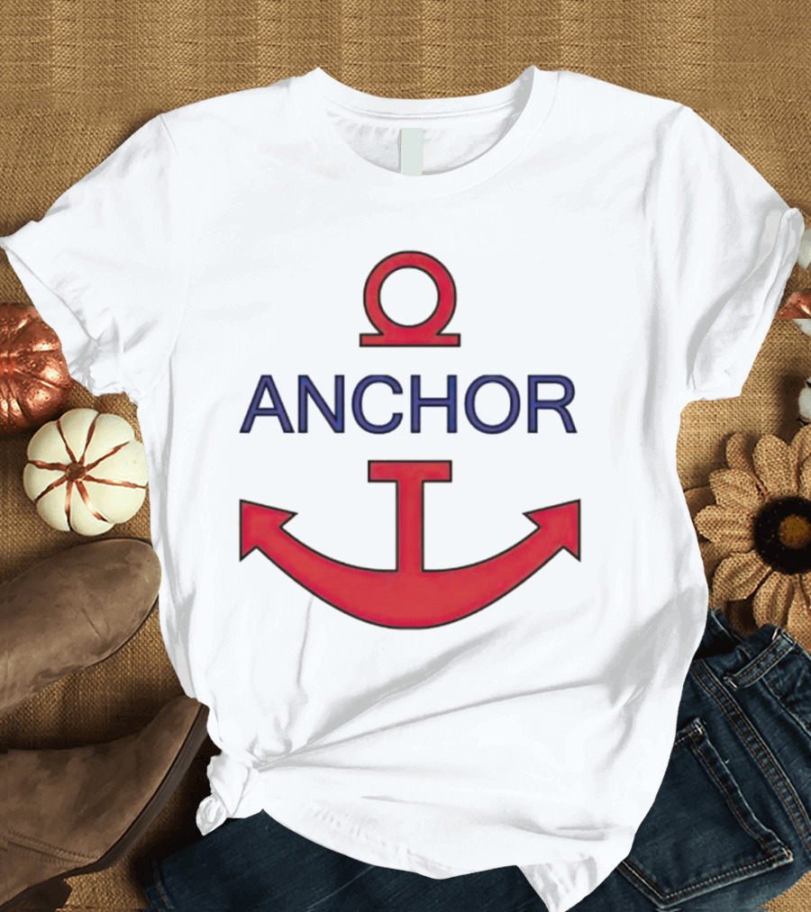 One Piece Monkey D Luffy Anchor Symbol Emblem T-Shirt