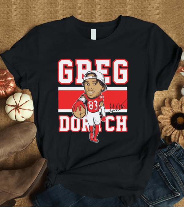 T-Shirt: Greg Dortch 83 Arizona Cardinals Signature T-Shirt Greg Dortch 83 Arizona Cardinals Signature T-Shirt