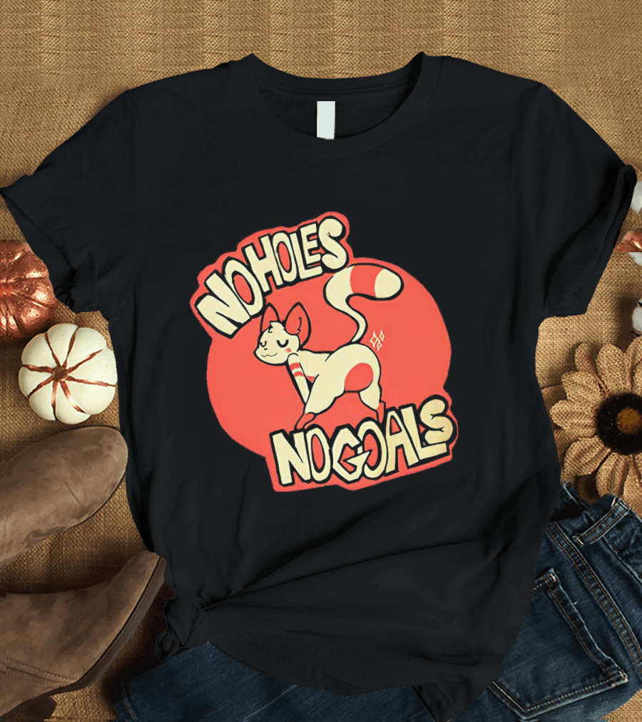 No Holes No Goals Fox T-Shirt
