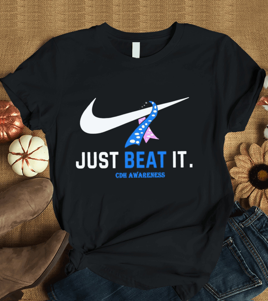 JUST BEAT IT CDH AWARENESS RIBBON T-Shirt