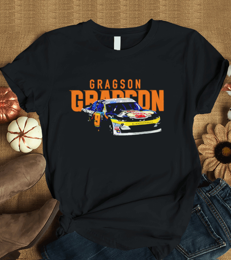 Gragson Camaro No. 9 Racing Car T-Shirt