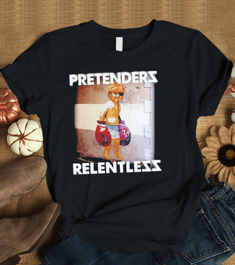 Pretenders Relentless Child Boxer Graffiti Urban T-Shirt