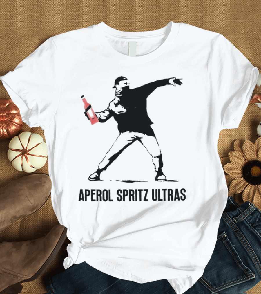 Aperol Spritz Ultras Streetwear Graffiti T-Shirt