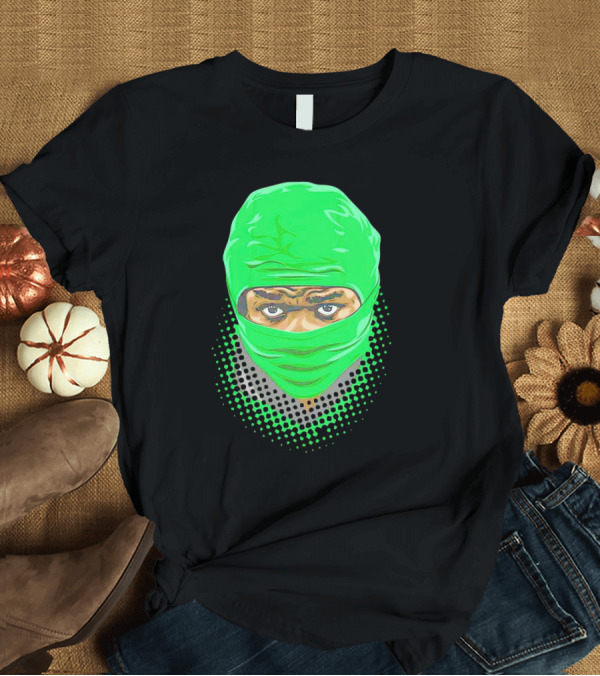 T-Shirt: Bucky Irving Green Mask Oregon Ducks Vintage T-Shirt Bucky Irving Green Mask Oregon Ducks Vintage T-Shirt
