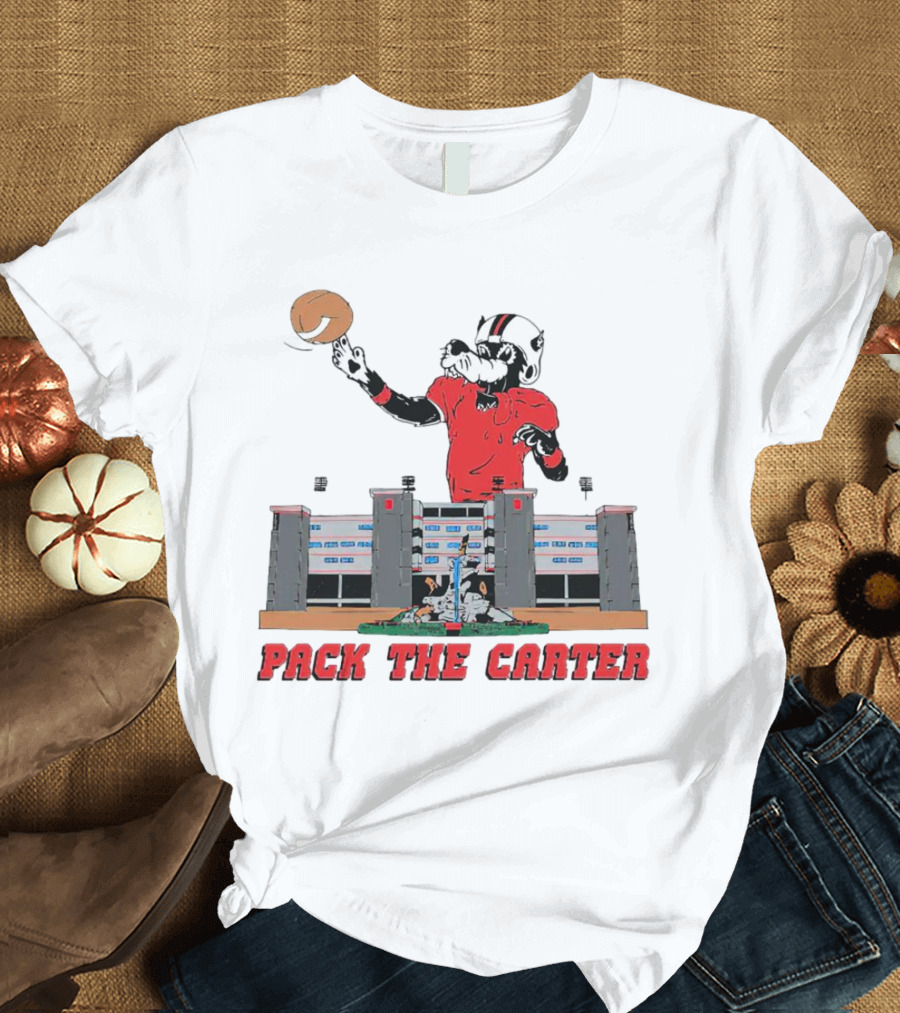 Pack the Carter NC State Wolfpack Football Stadium T-Shirt