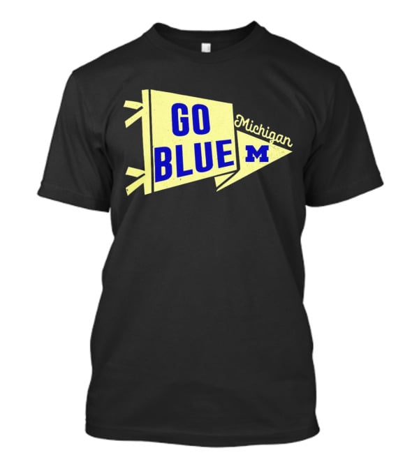 Go Blue Michigan M Pennant T-Shirt