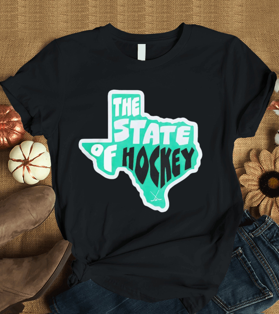 Texas The State of Hockey T-Shirt