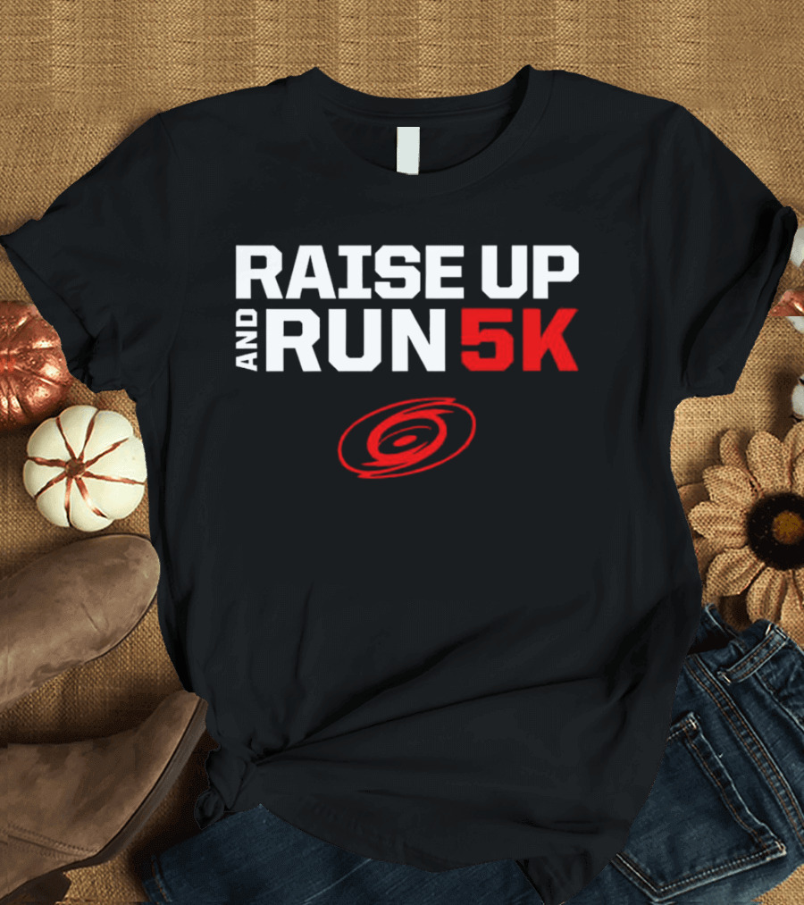 Raise Up and Run 5K Hurricanes Event with Iconic Spiral T-Shirt