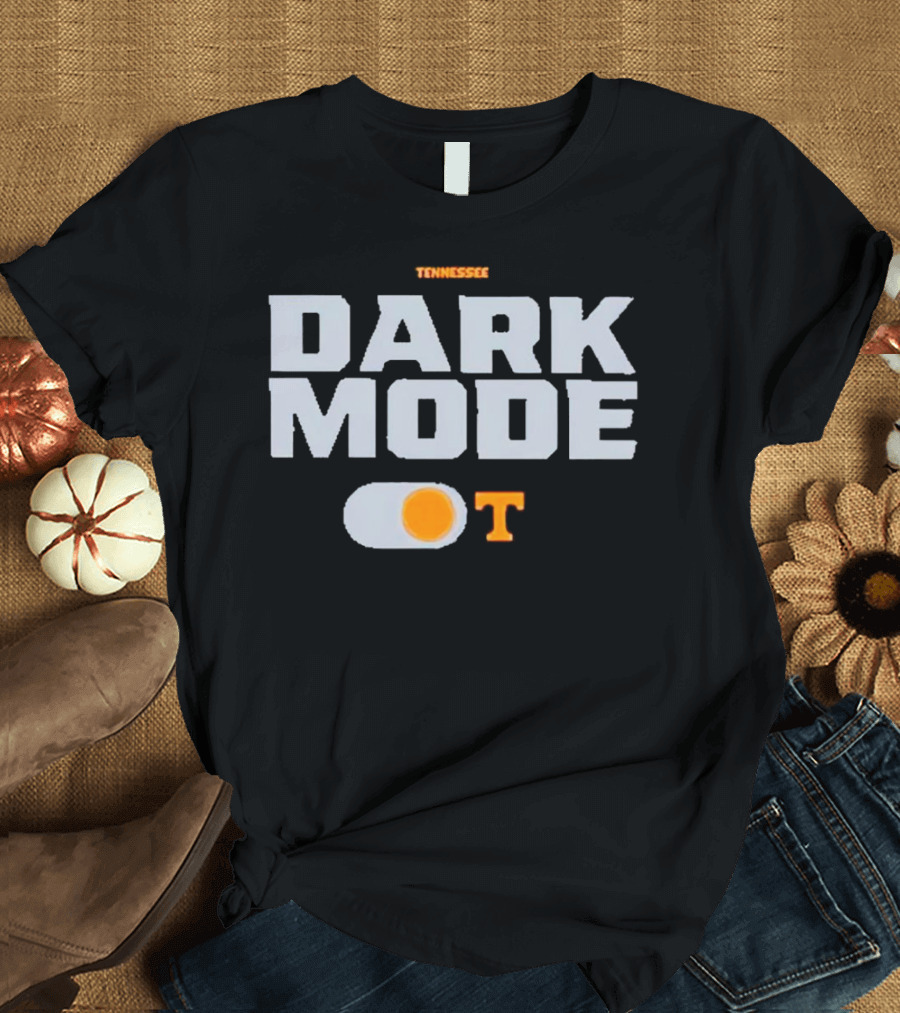 Tennessee Volunteers Dark Mode T with Switch T-Shirt