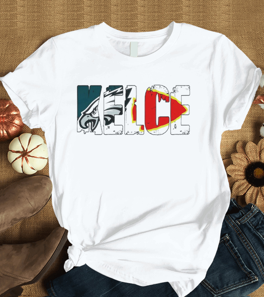 Kelce Philadelphia Eagles Kansas City Chiefs T-Shirt