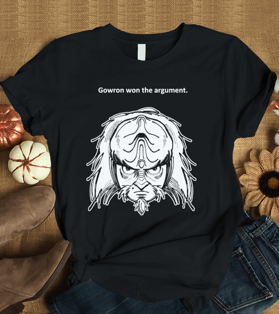 Gowron Won the Argument Star Trek Klingon Warrior T-Shirt