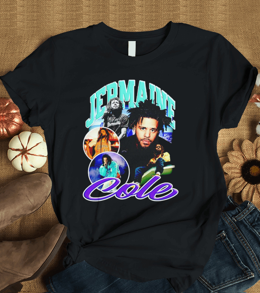 Jermaine Cole Vintage Collage T-Shirt