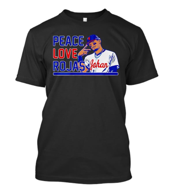Peace Love Rojas Johan Philadelphia Phillies T-Shirt