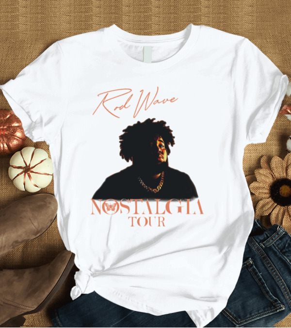 T-Shirt: Rod Wave Nostalgia Tour Vintage T-Shirt Rod Wave Nostalgia Tour Vintage T-Shirt