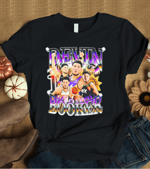 T-Shirt: Devin Booker Phoenix Suns Vintage Desert Basketball T-Shirt Devin Booker Phoenix Suns Vintage Desert Basketball T-Shirt