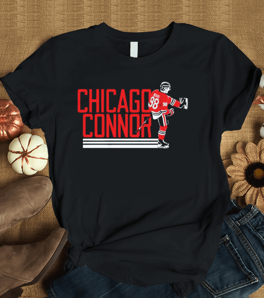 Connor Bedard Chicago Blackhawks Chicago Connor T-Shirt