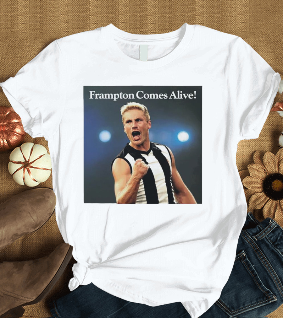 Frampton Comes Alive Collingwood Football Club Tribute Player T-Shirt