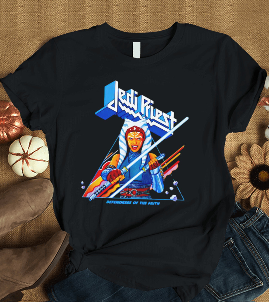 Jedi Priest Ahsoka Tano Defendress of the Faith T-Shirt