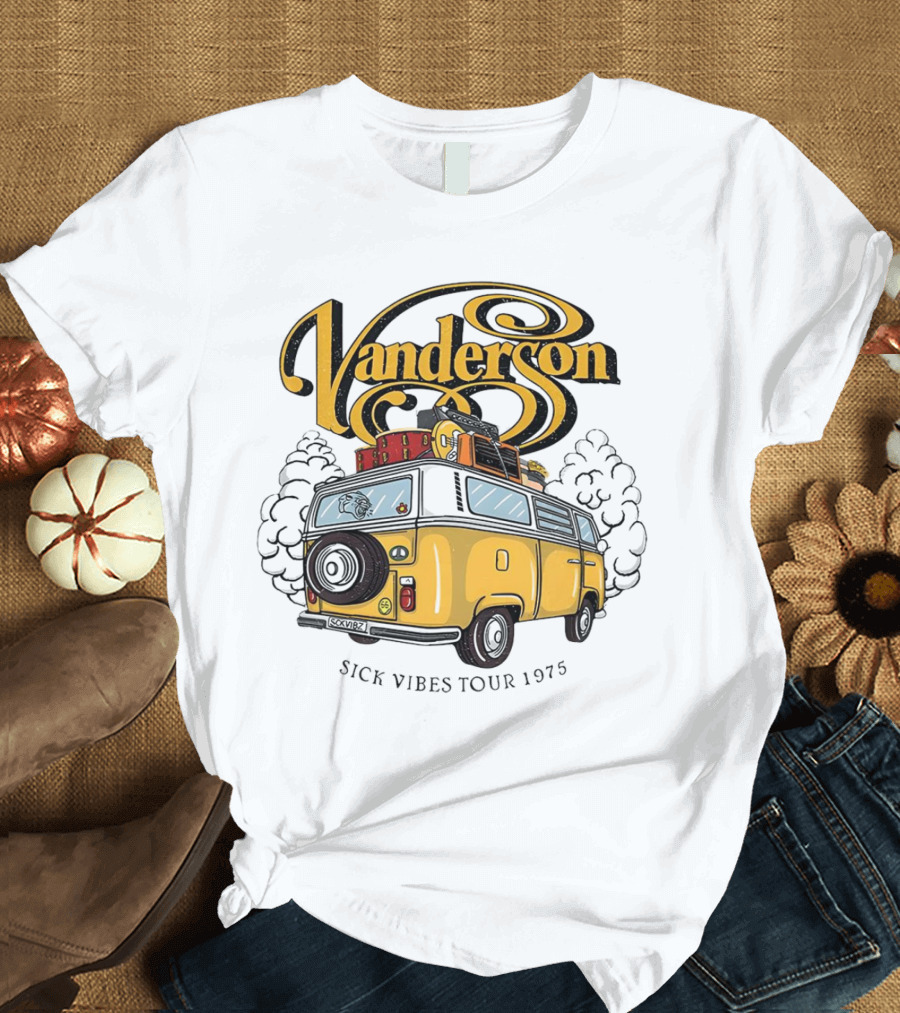 Vanderson Sick Vibes Tour 1975 T-Shirt