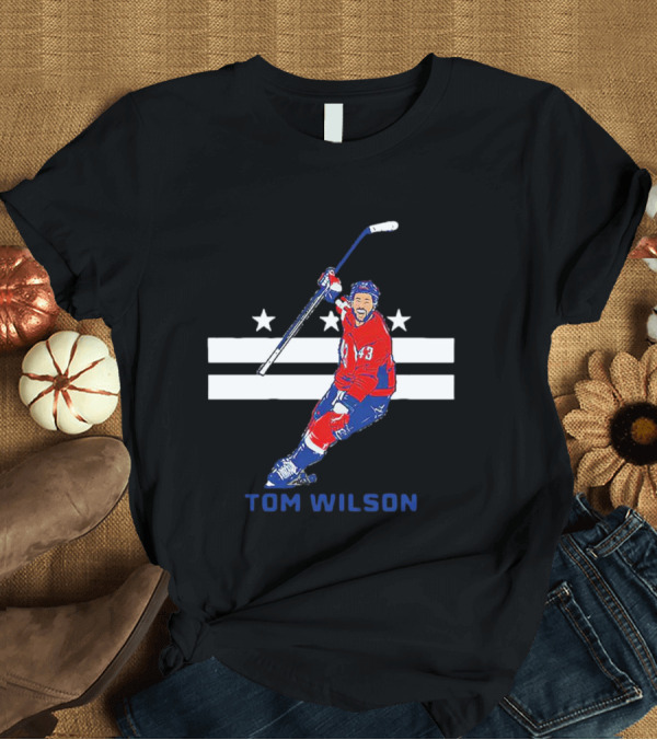 T-Shirt: Tom Wilson Washington Capitals City Star T-Shirt Tom Wilson Washington Capitals City Star T-Shirt
