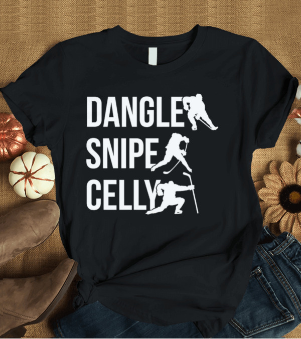 T-Shirt: Dangle Snipe Celly Hockey Moves T-Shirt Dangle Snipe Celly Hockey Moves T-Shirt