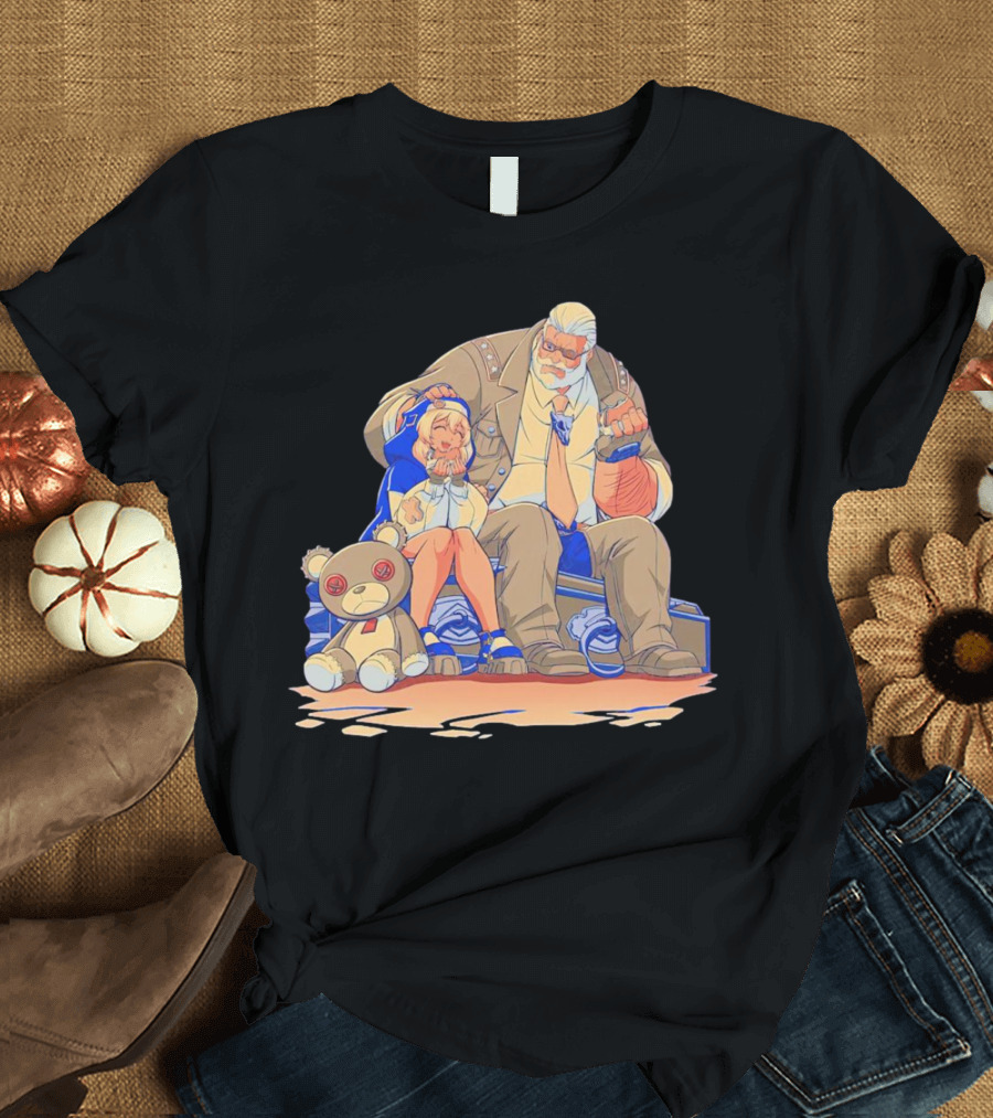 Family Lunch with Roger Bridget and Goldlewis Sitting Together T-Shirt