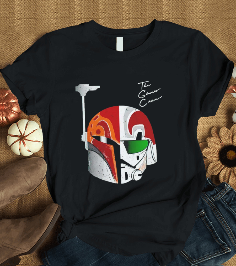 The Ghost Crew Sabine Wren and Ezra Bridger Helmet T-Shirt