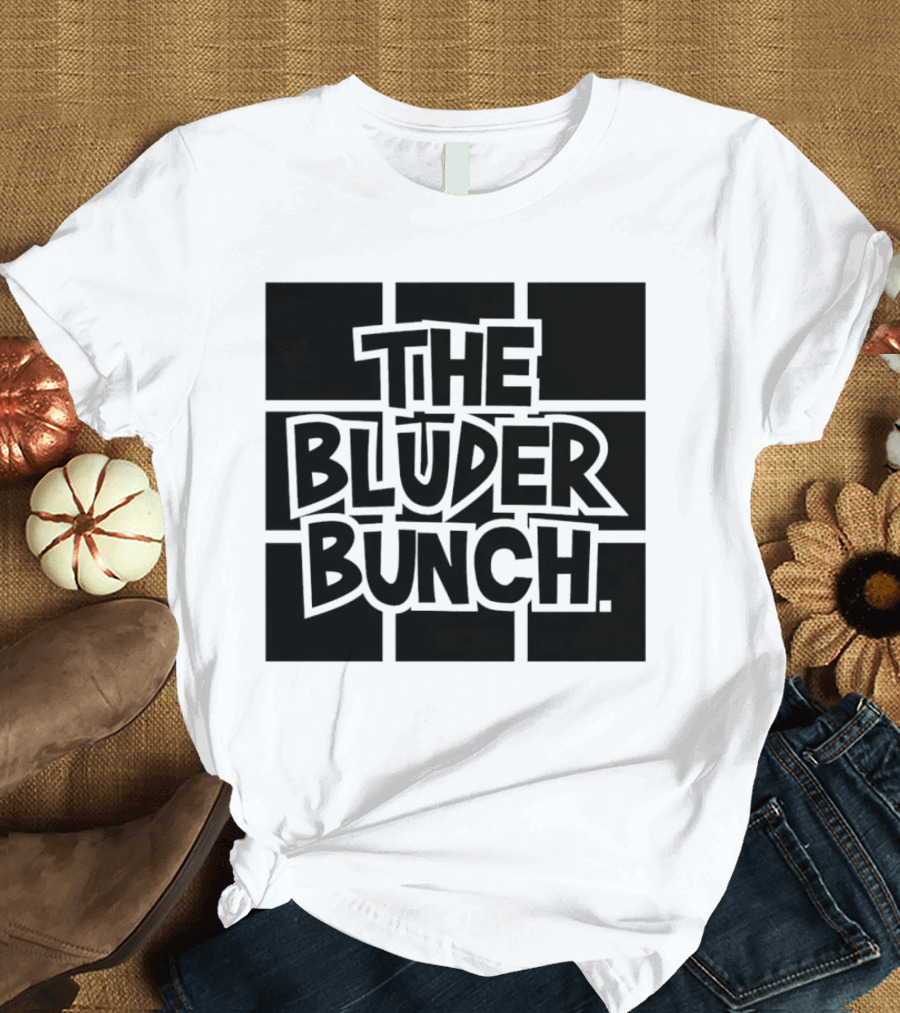 The Bluder Bunch Block Letter T-Shirt