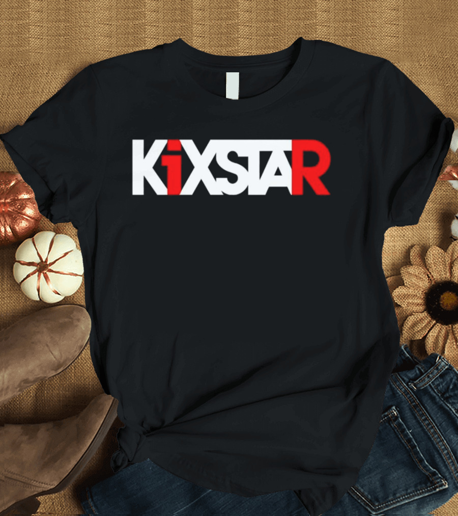 Kixstar Gaming Inspired Red and White T-Shirt