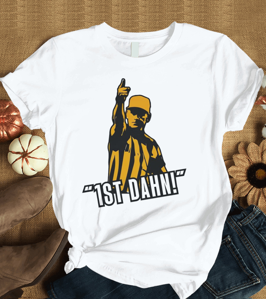 Pittsburgh Steelers 1st Dahn Referee Gesture Steelers Colors T-Shirt